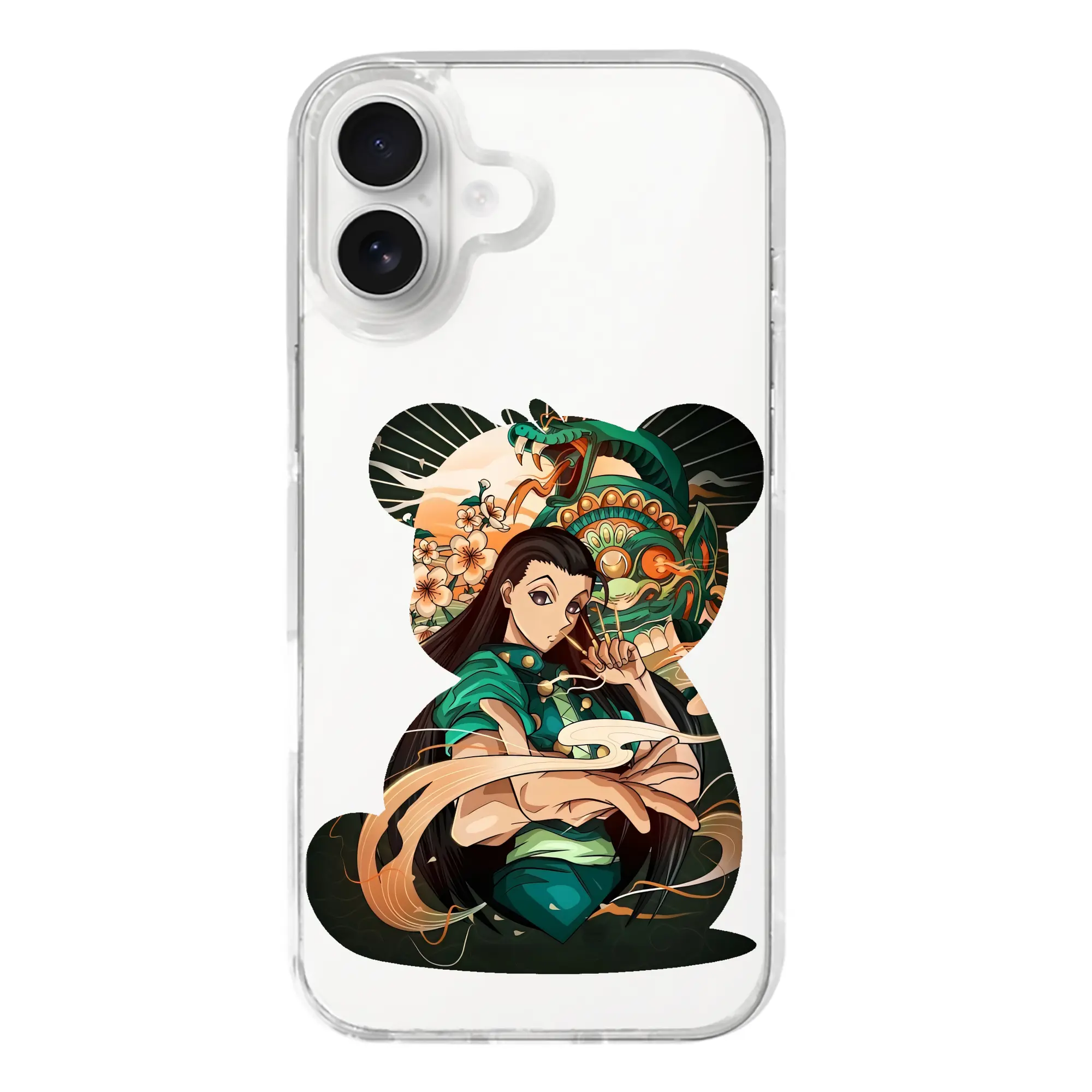 ハンター×ハンター グッズ イルミ＝ゾルディック - iPhone 17シリーズ 透明スマホケース – 薄型・耐衝撃・精密フィット保護カバー